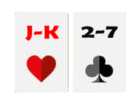 JK-27 Slechte starthand bij Texas Hold'em Poker