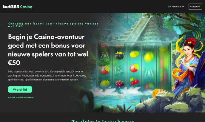Bet365 biedt nu online spelen aan in Nederland