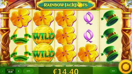 Bezoeker van Fair Play wint € 271.000 op Rainbow Jackpots online slot