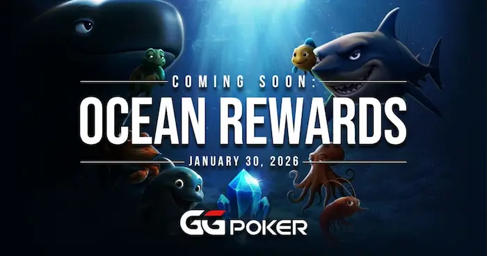 GGPoker komt met nieuw loyaliteitsprogramma: Ocean Rewards