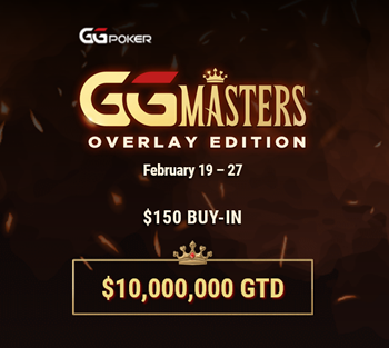 GGPoker kondigt derde editie van GGMasters Overlay aan