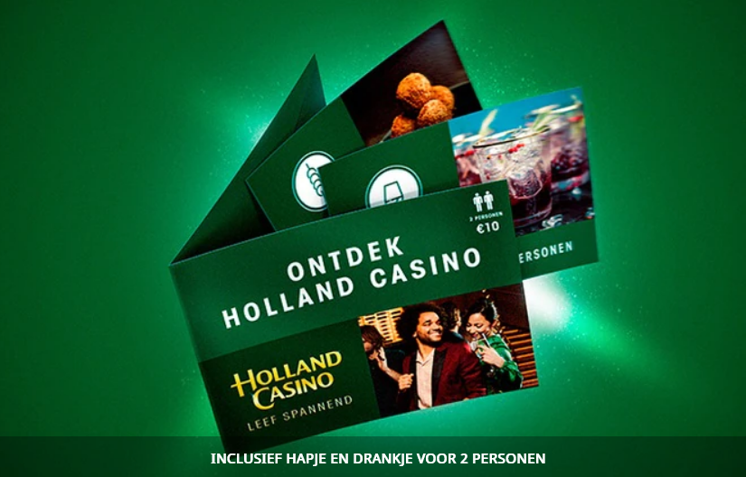 Holland Casino komt met mooie promo voor avondje uit voor 2