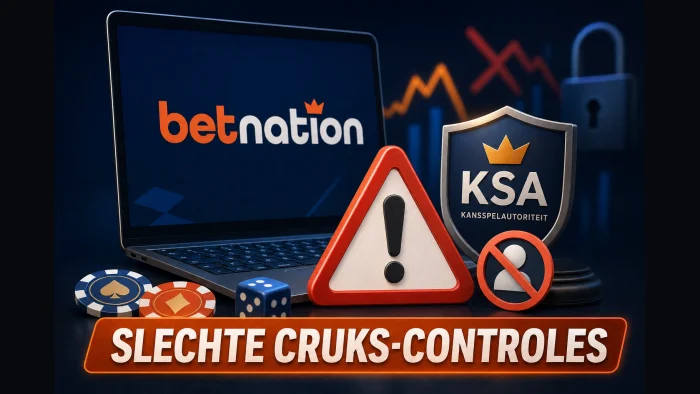 Kansspelautoriteit waarschuwt Betnation vanwege CRUKS-controle