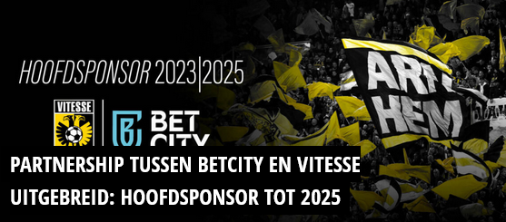 Vitesse Arnhem breidt samenwerking met Betcity verder uit