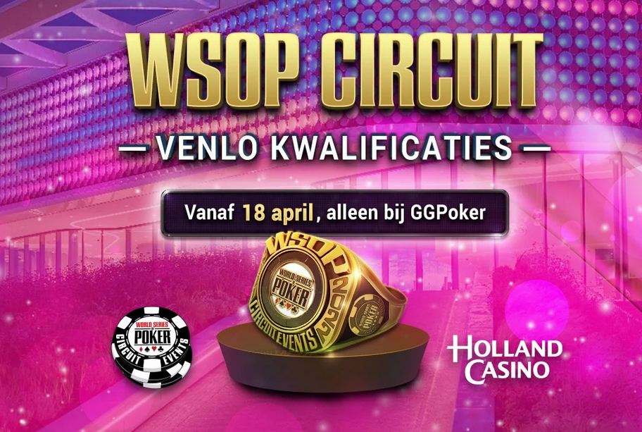 WSOP Venlo strikt GGPoker als nieuwe sponsor